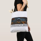 Tote Bag halloween fourre-tout (De près)