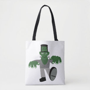 TOTE BAG HALLOWEEN FOURRE-TOUT FRANKENSTEIN
