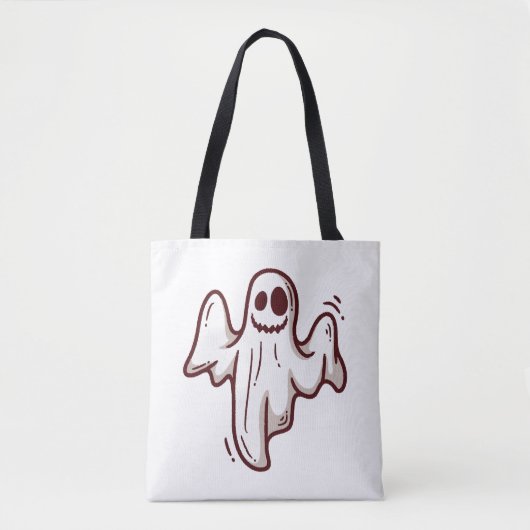 Tote Bag Halloween ghost (Devant)