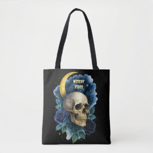 Tote Bag Halloween Gothique Gothique Halloween Déplaisant