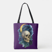 Tote Bag Halloween Gothique Gothique Halloween Déplaisant (Dos)