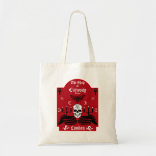 Tote Bag Halloween gothique sorcier punk
