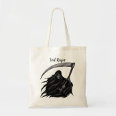 Tote Bag Halloween grim terrifiant (Devant)