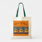 TOTE BAG HALLOWEEN HOTS, OWL WIZARD TRICK OU TRAITEMENT (Dos)