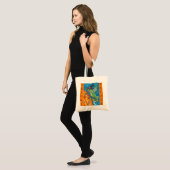 TOTE BAG HALLOWEEN HUMMINGBIRD, JACK CITROUILLE TRICK OU TR (Devant (modèle))