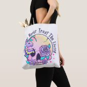 Tote Bag Halloween mignon crâne (De près)