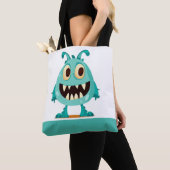Tote Bag Halloween/Monster/dessin animé (De près)