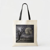 Tote Bag Halloween paysager éffrayant (Devant)