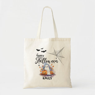 Tote Bag Halloween personnalisable de charme