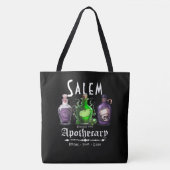 Tote Bag Halloween Salem Potions appothécaires Toniques Eli (Devant)