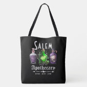 Tote Bag Halloween Salem Potions appothécaires Toniques Eli (Dos)