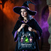 Tote Bag Halloween Salem Potions appothécaires Toniques Eli