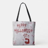 Tote Bag Halloween sanglante (Dos)