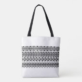 Tote Bag Halloween seamless pattern with flowers,pumpkins a (Dos)