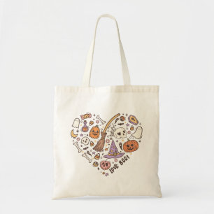 Tote Bag Halloween Shoulder Fourre-tout
