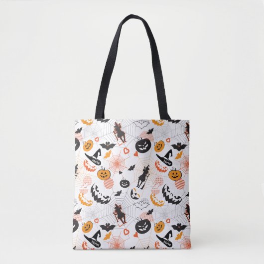 Tote Bag Halloween Soirée Fête tendance (Devant)