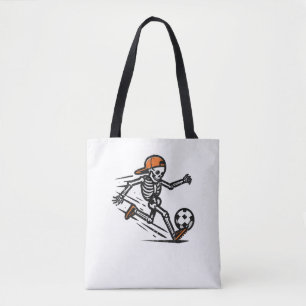Tote Bag Halloween Squelette Football Costume de football H