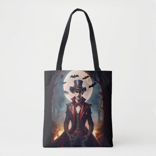 Tote Bag Halloween Steampunk Vampire Zombie (Devant)