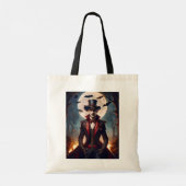 Tote Bag Halloween Steampunk Vampire Zombie (Dos)
