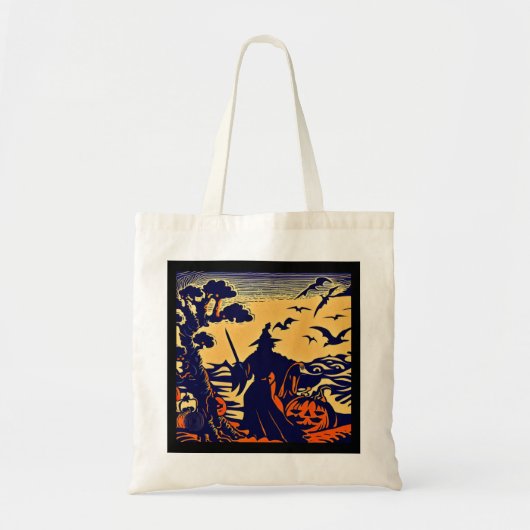 Tote Bag Halloween - Style de coupe 5 (Devant)