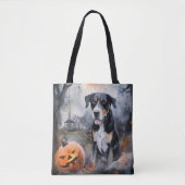 Tote Bag Halloween Suisses du Grand Suisses avec la peur Ci (Devant)