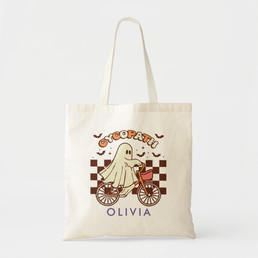 Tote Bag Halloween Super rétro personnalisé (Devant)