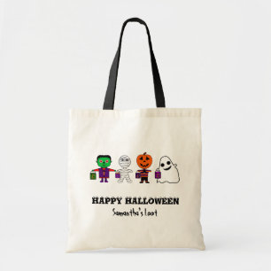 Tote Bag Halloween Trick ou Traitements Loot Bag