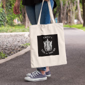 Tote Bag Halloween Trick Ou Traiter Effrayant Squelette Éff