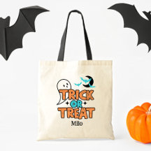 Halloween Tricoter ou traiter Ghost Fourre-tout Ki