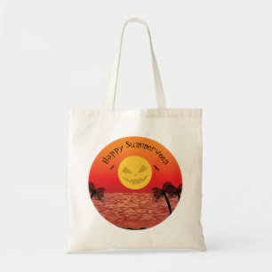 Tote Bag Halloween tropical