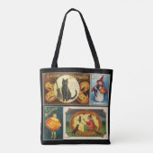 Tote Bag Halloween vintage (Dos)