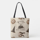 Tote Bag Halloween vintage (Dos)