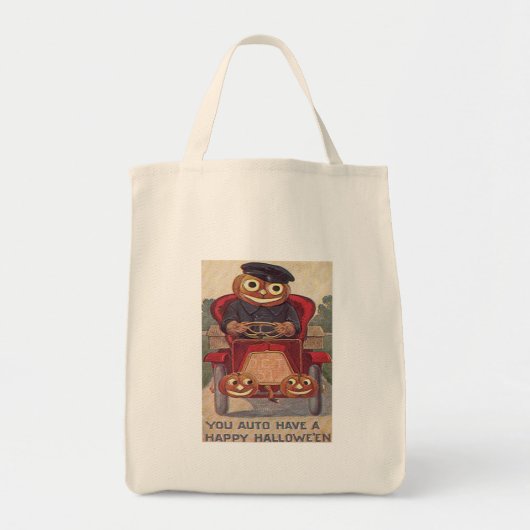Tote Bag Halloween vintage (Devant)