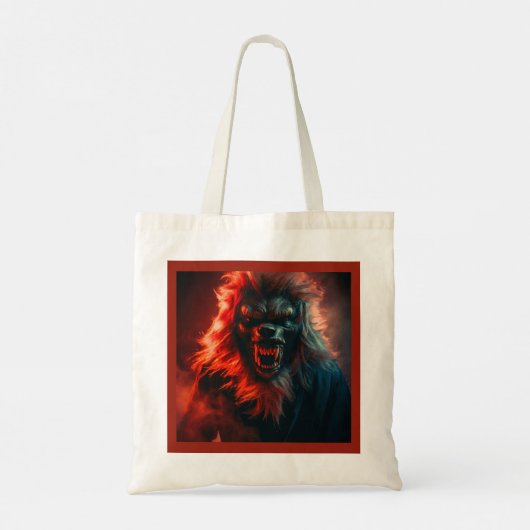 Tote Bag Halloween - Werewolf 4 (Dos)