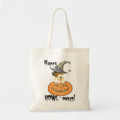 Tote Bag Halloween Wire Fox Terrier (Devant)