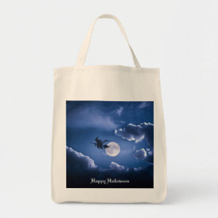 Tote Bag Halloween Witch