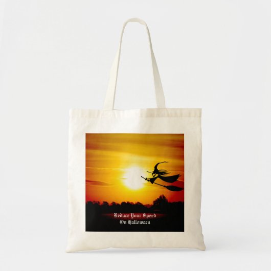 Tote Bag Halloween Witch (Devant)