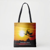 Tote Bag Halloween Witch (Devant)