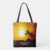 Tote Bag Halloween Witch (Dos)