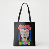 Tote Bag Halloween Zombie Cinco de Mayo Fiesta (Devant)