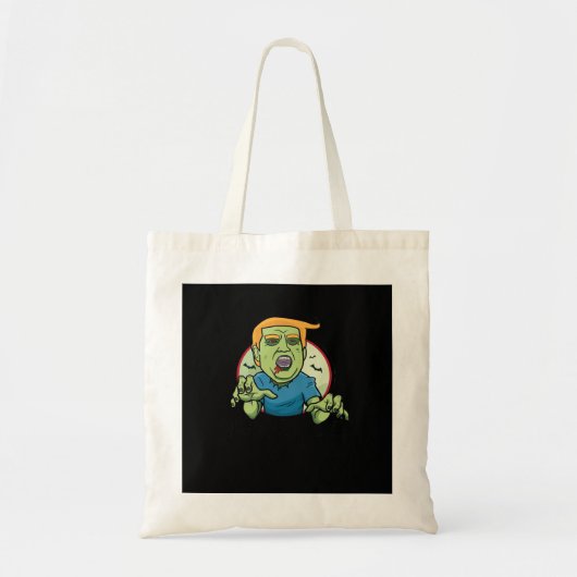 Tote Bag Halloween Zombie Funny Classic (Devant)