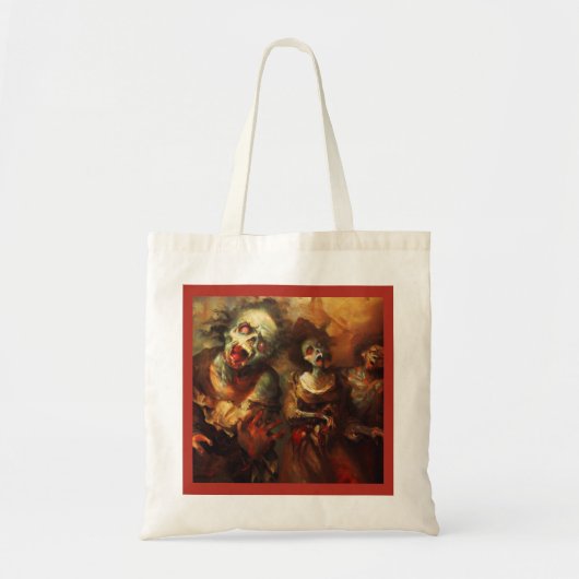 Tote Bag Halloween - Zombies 2 (Devant)