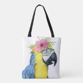 Tote Bag Halo tropical - Perroquet (Dos)