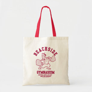 Tote Bag Haltérophilie "de gymnase près de la plage" de