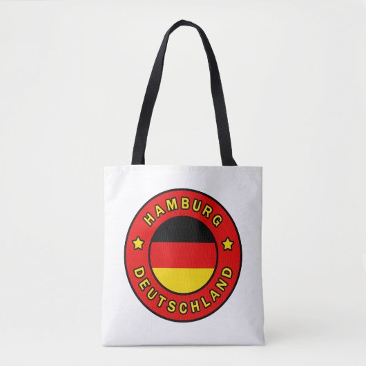 Tote Bag Hambourg Deutschland (Devant)