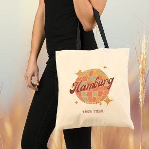 Tote Bag Hambourg Deutschland Retro Vintage