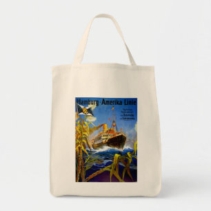 Tote Bag Hamburg America to South America