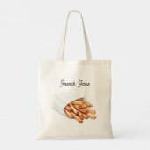 Tote Bag Hamburger et frites (Dos)