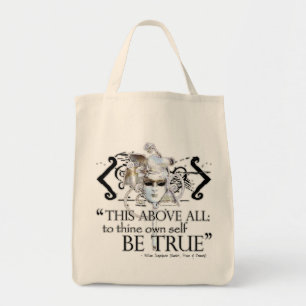 Tote Bag Hamlet "… posséder l'individu soit… "citation