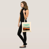Tote Bag Hamptons Beach Long Island New York (Devant (modèle))